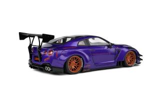 Nissan GT-R (R35) lila Liberty Walk Body kit 2.0 2022 S1805812 Solido 1:18 Metallmodell